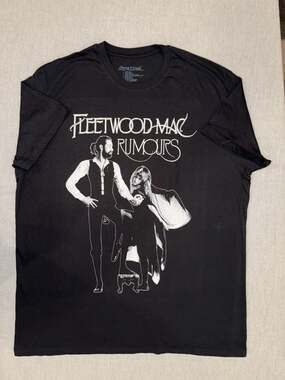 Fleetwood Mac Rumours Album Art Graphic T-Shirt